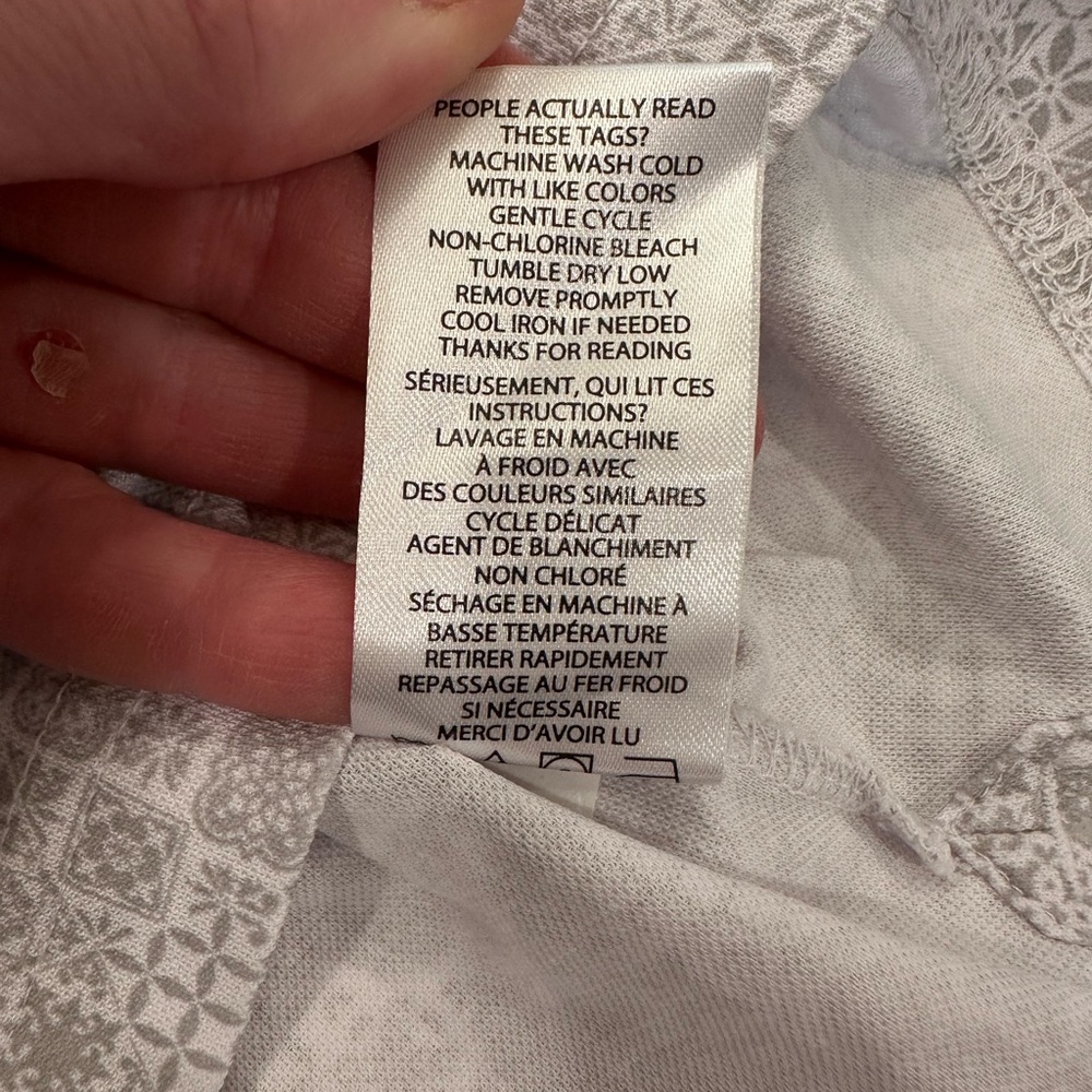 Travis Mathew Light Gray Patterned Polo Shirt - image 5